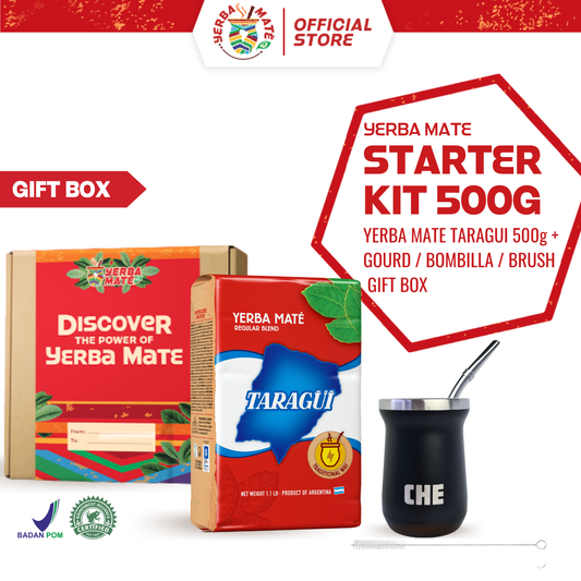 Gift Box Taragui Yerba Mate Starter Kit 500g