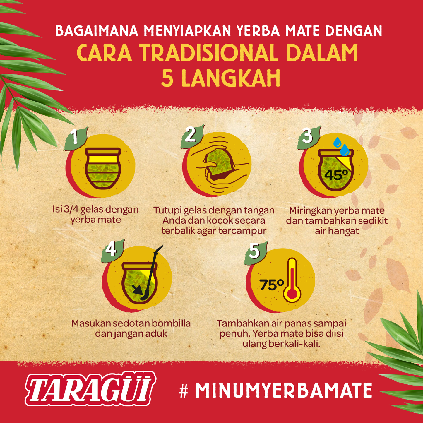Gift Box Taragui Yerba Mate Starter Kit 500g