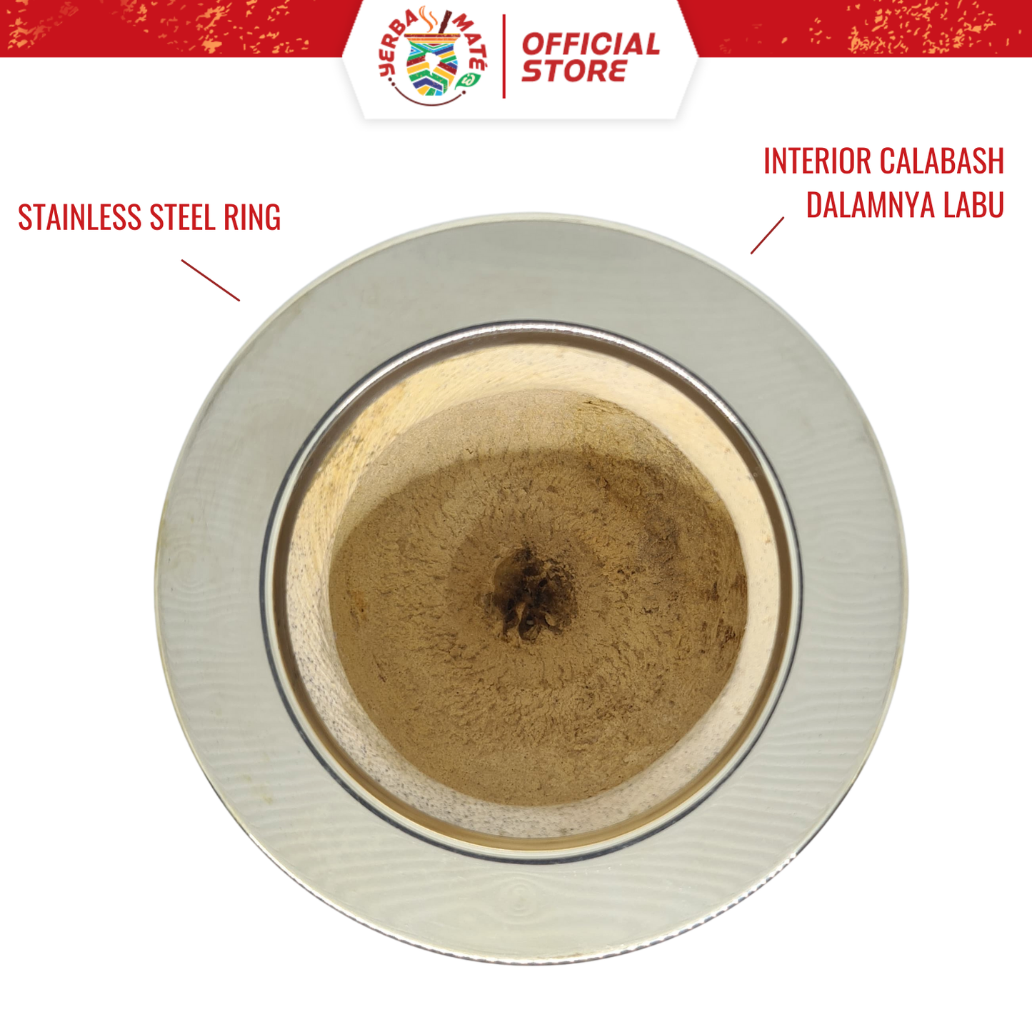 Yerba Mate Gourd Imperial | Silver Straw & Yerba Mate 250g - Rupestre