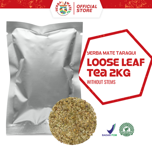 Yerba Mate Taragui Bulk Loose Leaf 2 Kg | Teh Botanikal Argentina