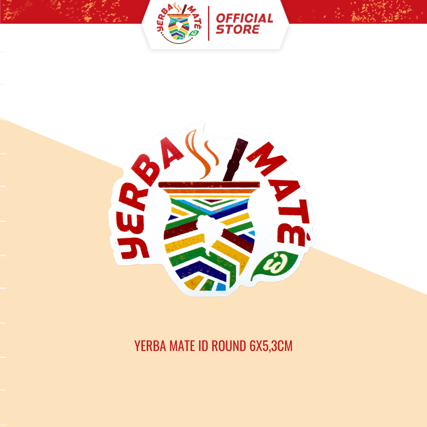 Sticker Yerba Mate / Thermos, gelas, HP, dll. - LOVE