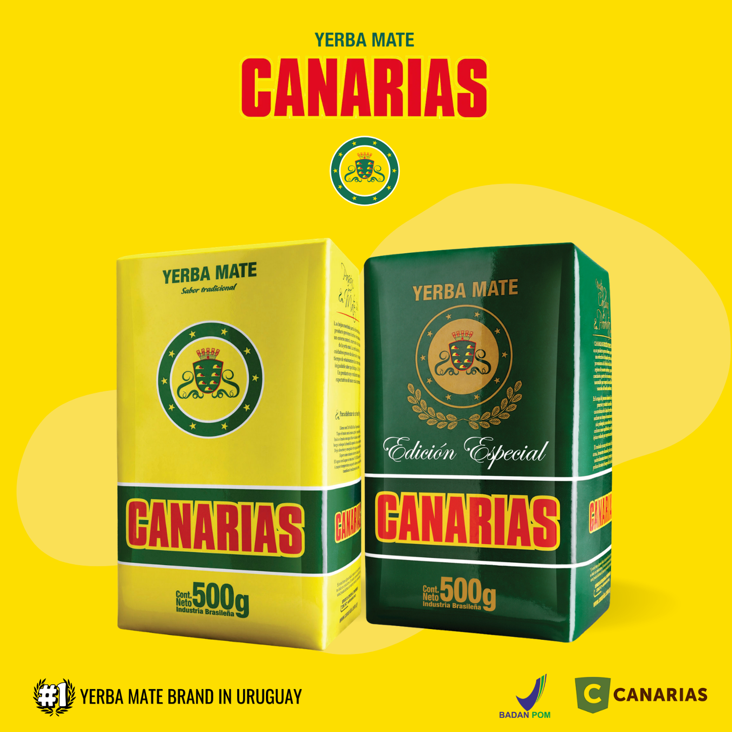 Canarias Yerba Mate Tradicional | Teh Botanikal Uruguay