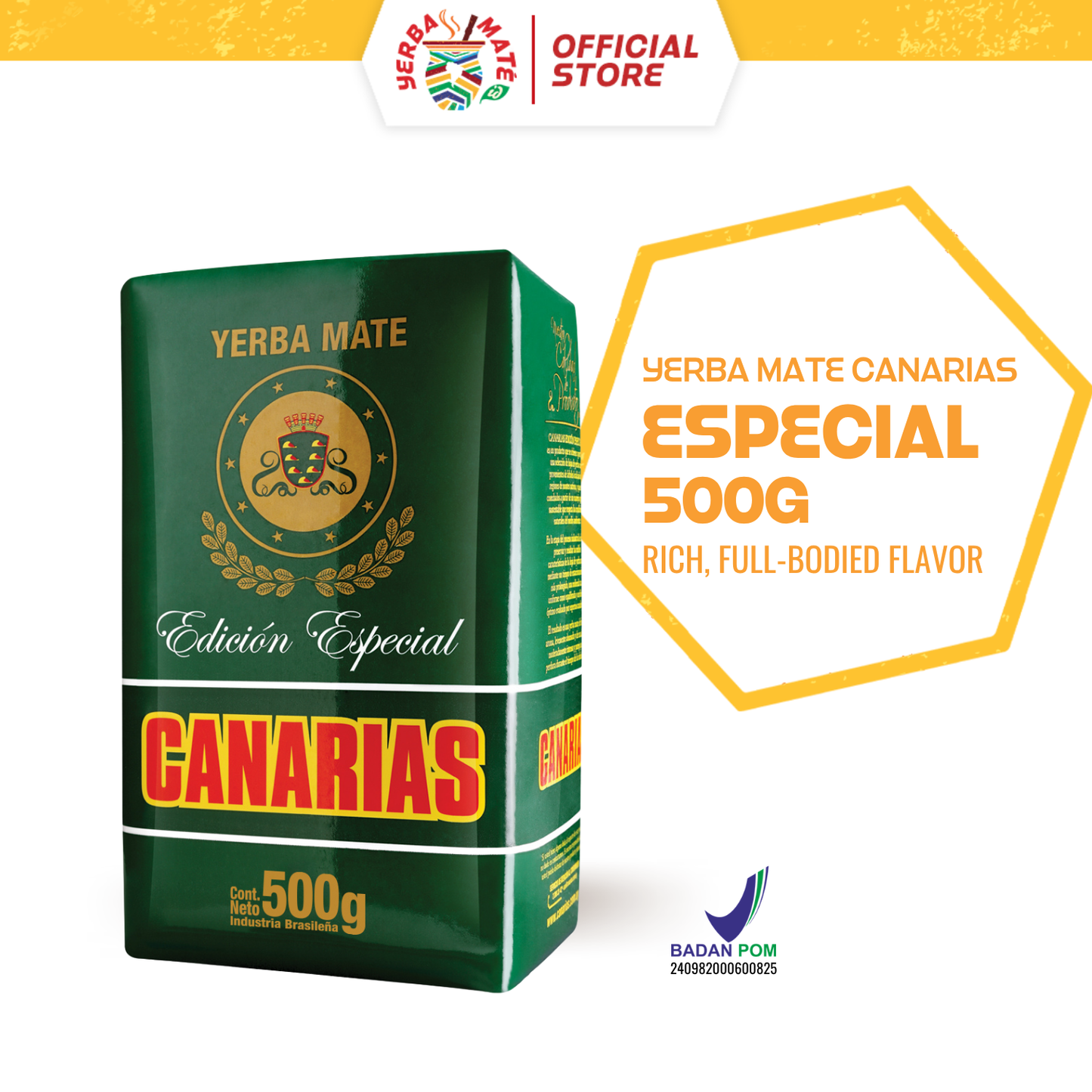Canarias Yerba Mate Edicion Especial | Teh Botanikal Uruguay