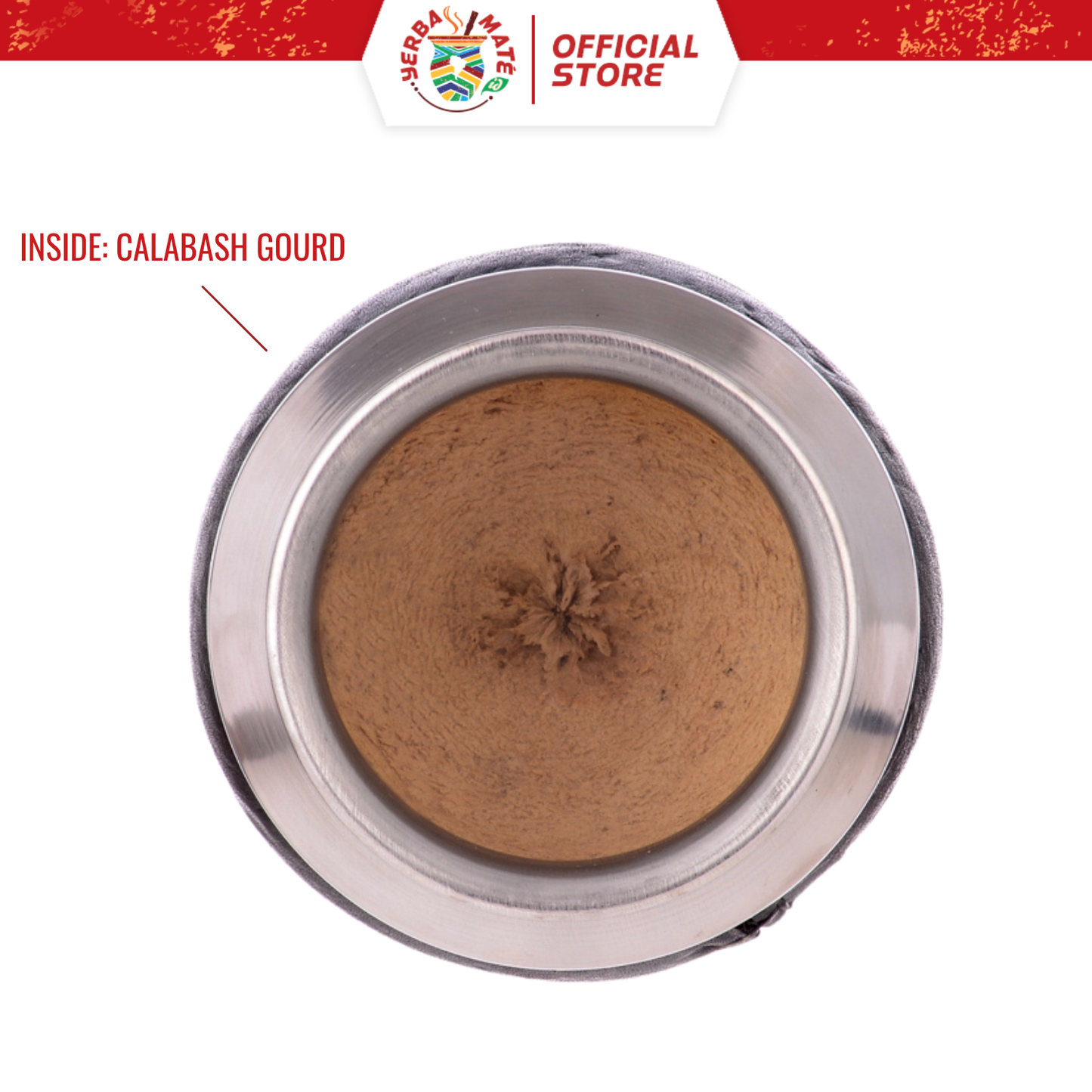 Yerba Mate Gourd Torpedo Basic | Silver Straw & Yerba Mate 250g