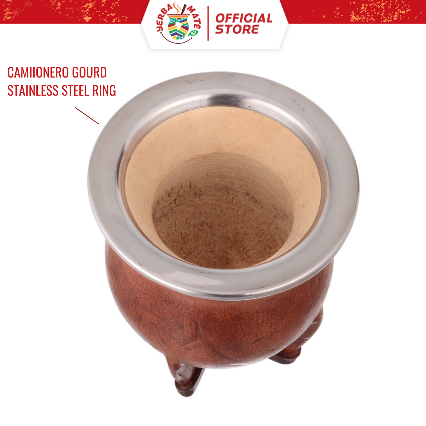 Yerba Mate Gourd Camionero Basic | Silver Straw & Yerba Mate 250g